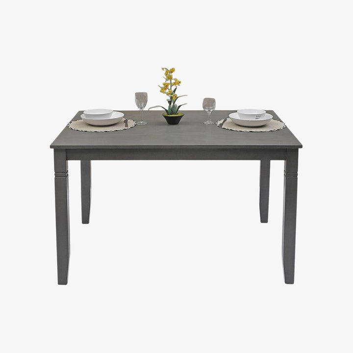 Auriel Wooden Dining Table - Grey | Simplistic, Durable & Affordable
