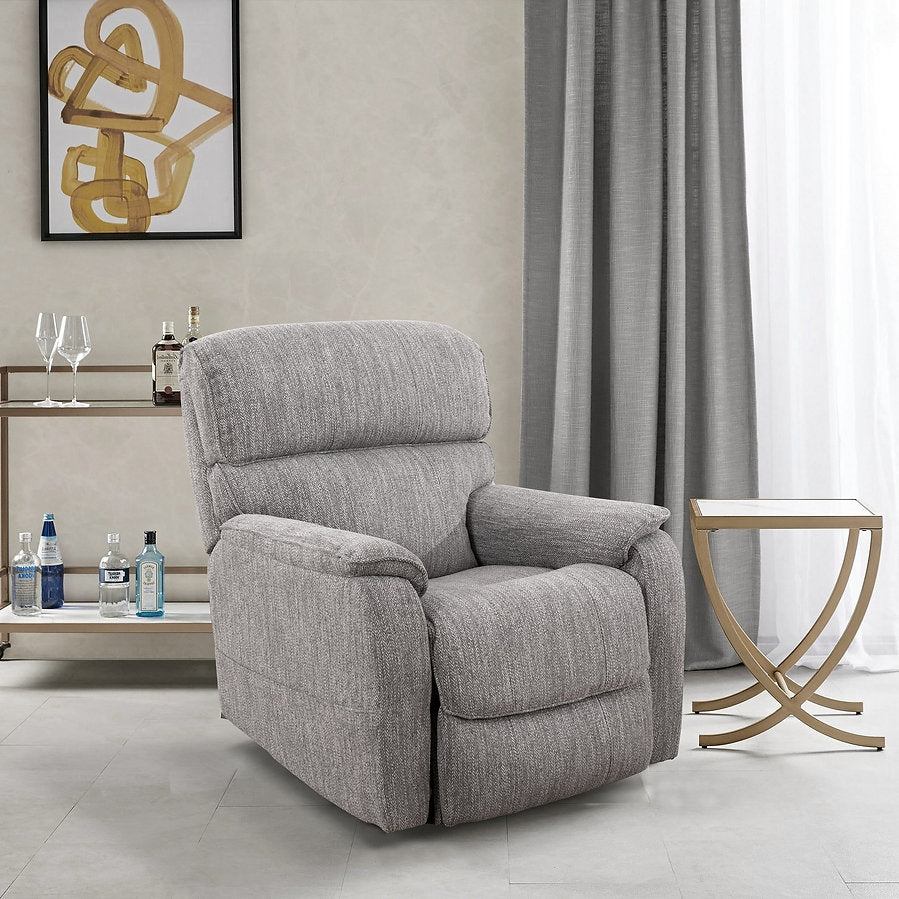Orvexa Lift Chair in Soft Grey Fabric with Wired Remote Control &amp; High-Density Comfort Seating