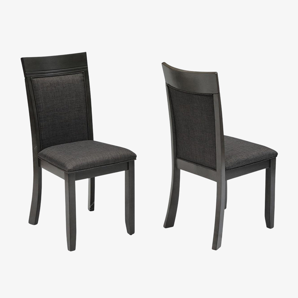 Terra Wooden Dining Chair (Set of 2) - Grey | Mid-Century Modern, Built to Last and Comfortable