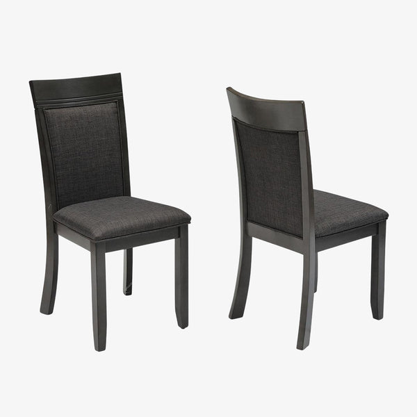 Terra Wooden Dining Chair (Set of 2) - Grey | Mid-Century Modern, Built to Last and Comfortable