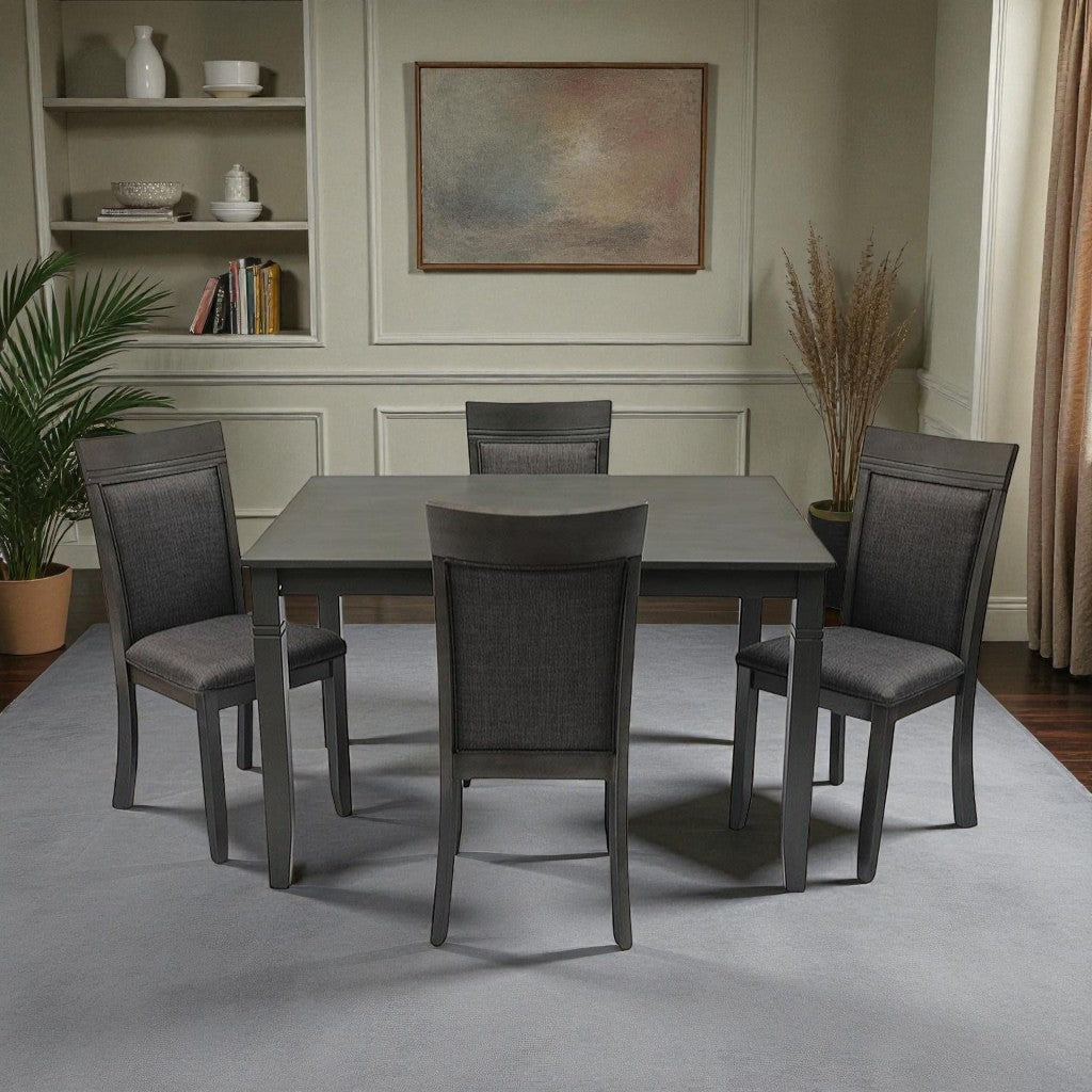 Terra Wooden Dining Chair (Set of 2) - Grey | Mid-Century Modern, Built to Last and Comfortable