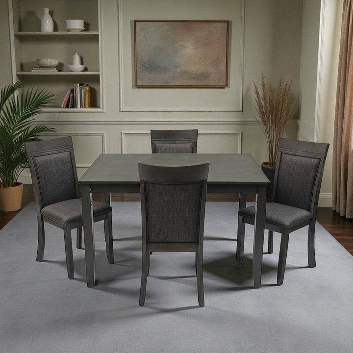 Terra Wooden Dining Chair (Set of 2) - Grey | Mid-Century Modern, Built to Last and Comfortable