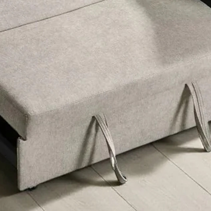 Skyglow Sectional Sofa Bed With Reversible Storage Chaise - Beige | Timeless, Stylish, Durable & Comfortable