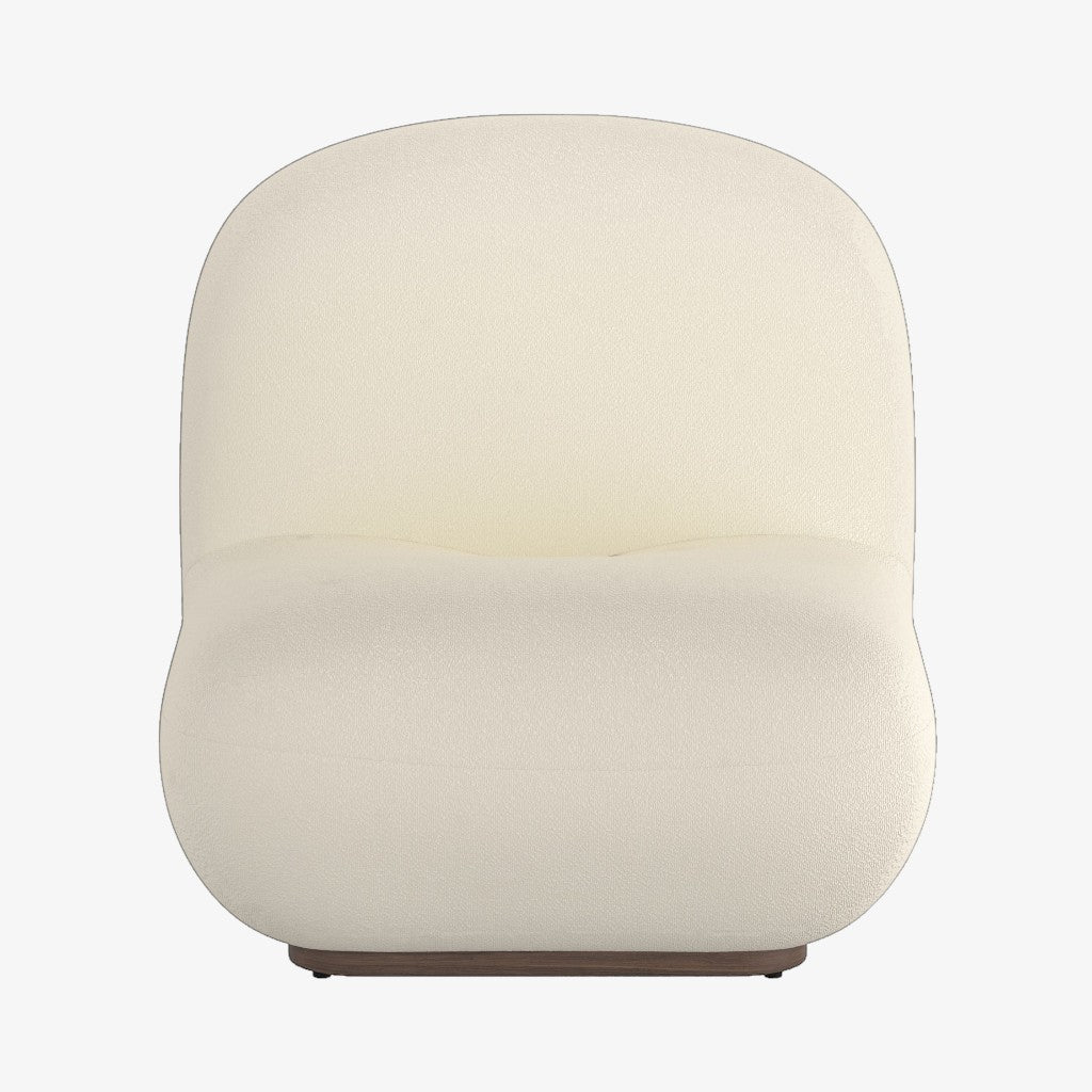 Vega Fabric Upholstered Accent Chair - Ivory | Modern, Stylish, Cozy & Built to Last