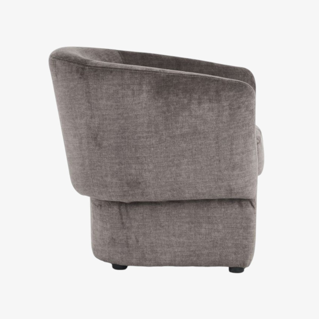 Orion Fabric Upholstered Accent Chair - Dark Taupe | Modern, Stylish, Comfortable & Built to Last