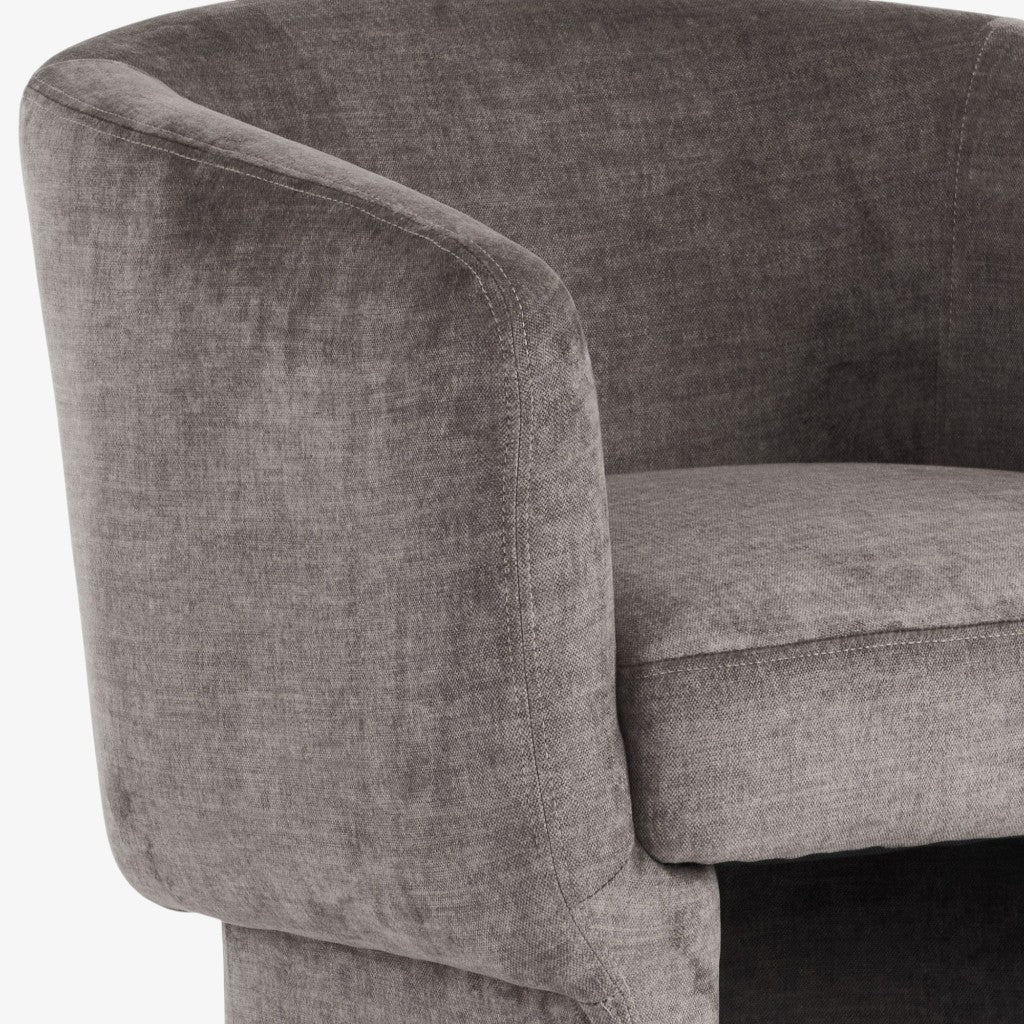 Orion Fabric Upholstered Accent Chair - Dark Taupe | Modern, Stylish, Comfortable & Built to Last