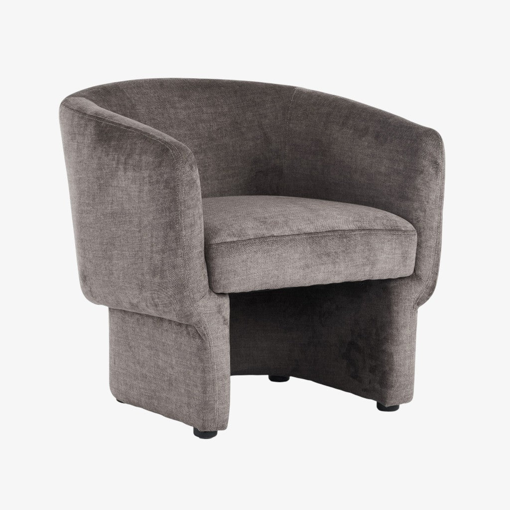 Orion Fabric Upholstered Accent Chair - Dark Taupe | Modern, Stylish, Comfortable & Built to Last