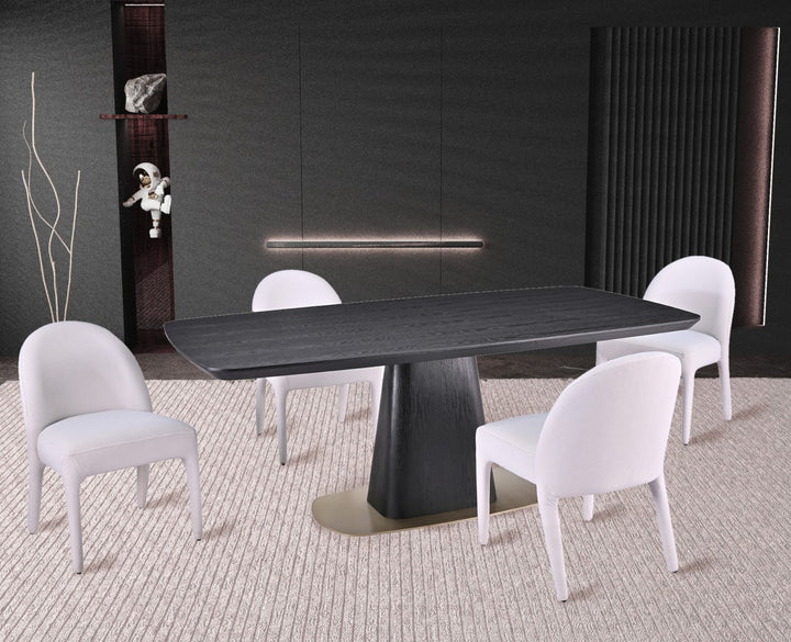 Elaris Contemporary Dining Set – Bold Modern 5-Piece Dining Table Set
