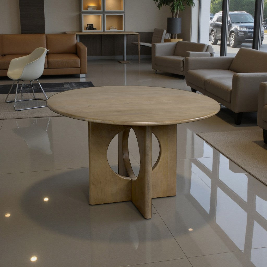 Amity Wooden Dining Table - Natural Oak | Timeless, Stylish & Durable