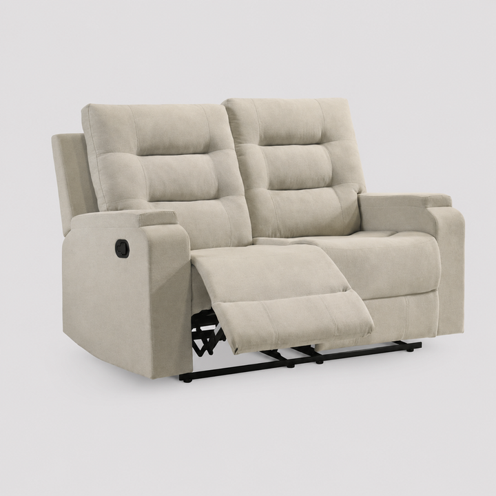 Rivermont Recliner Loveseat – Premium Fabric Comfort Seating with Full Foam Construction, Smooth Reclining Function And Timeless Design for Living Room