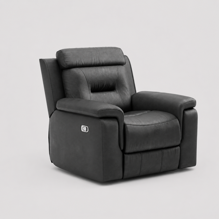 Aura Recliner – Premium Leather Upholstery with Plush Cushioning, Smooth Reclining Mechanism and Contemporary Design for Modern Living Spaces