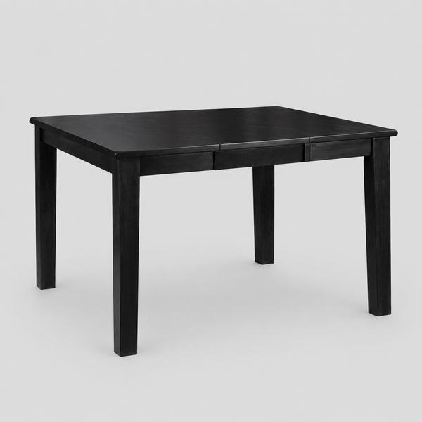 Bloom Wooden Dining Table - Dark Grey | Sleek, Stylish, Durable & Extendable