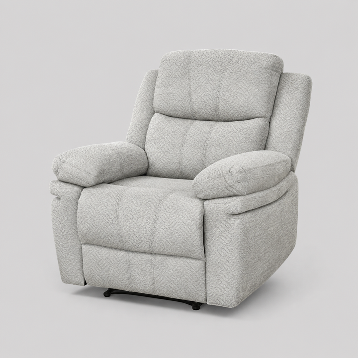 Aristocrat Haven Power Recliner Chair – Modern Single Seater Recliner with Premium Fabric, HD Foam Comfort and Power Reclining Mechanism