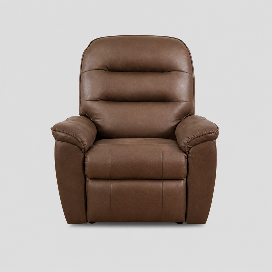 Elvexo Lift Chair in Soft Grey Fabric with Wired Remote Control And High-Density Comfort Seating