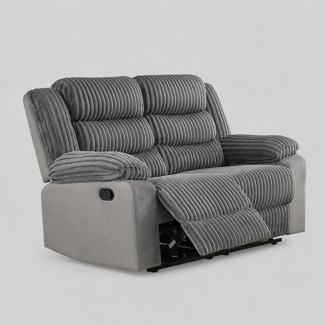 Helixo Recliner Loveseat – Beige Elegance with Classic Comfort (Copy)