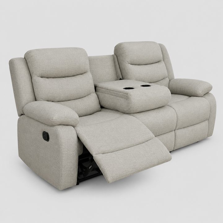 Jovaro Recliner Sofa – Modern Grey Comfort at a Smart Price