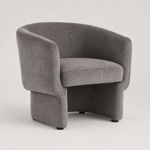 Orion Fabric Upholstered Accent Chair - Dark Taupe | Modern, Stylish, Comfortable & Built to Last