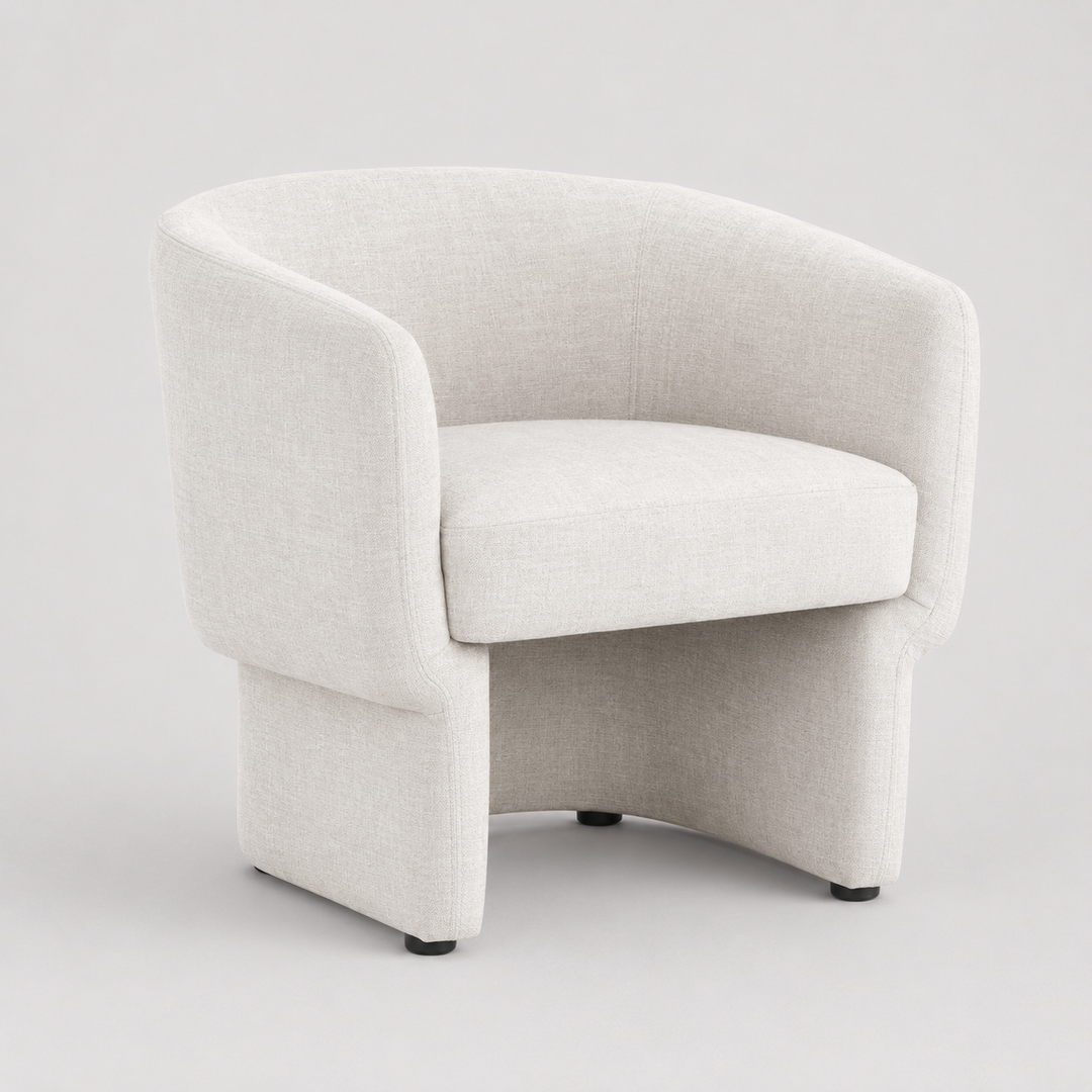 Orion Fabric Upholstered Accent Chair - Beige | Modern, Stylish, Comfortable & Built to Last