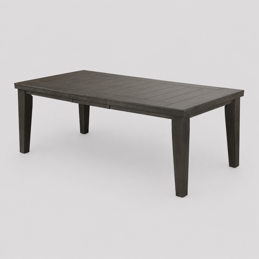 Glazora Traditional Dining Table with 18" Butterfly Leaf Extension