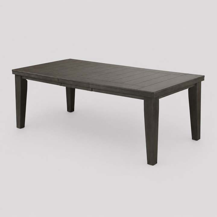 Glazora Traditional Dining Table with 18" Butterfly Leaf Extension