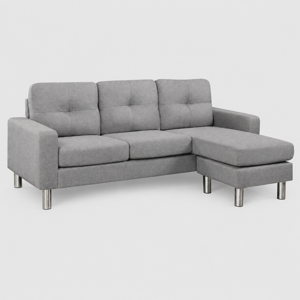 Maxin Sectional Sofa – Modern L Shape Premium Comfort with Reversible Chaise and Durable Design