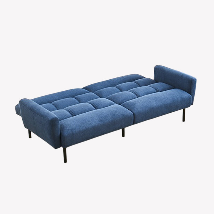 Ariston Fabric Upholstered Sofa Bed - Blue | Timeless, Durable & Comfortable