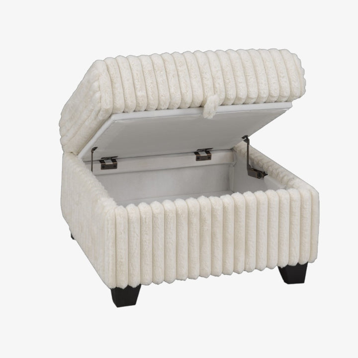 Nexus Fabric Upholstered Sectional Sofa - Beige | Stylish, Sturdy, Affordable & Smart Storage