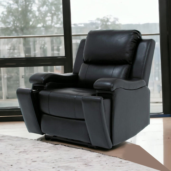 Aeron Recliner Set – Black Luxury with Power Comfort
