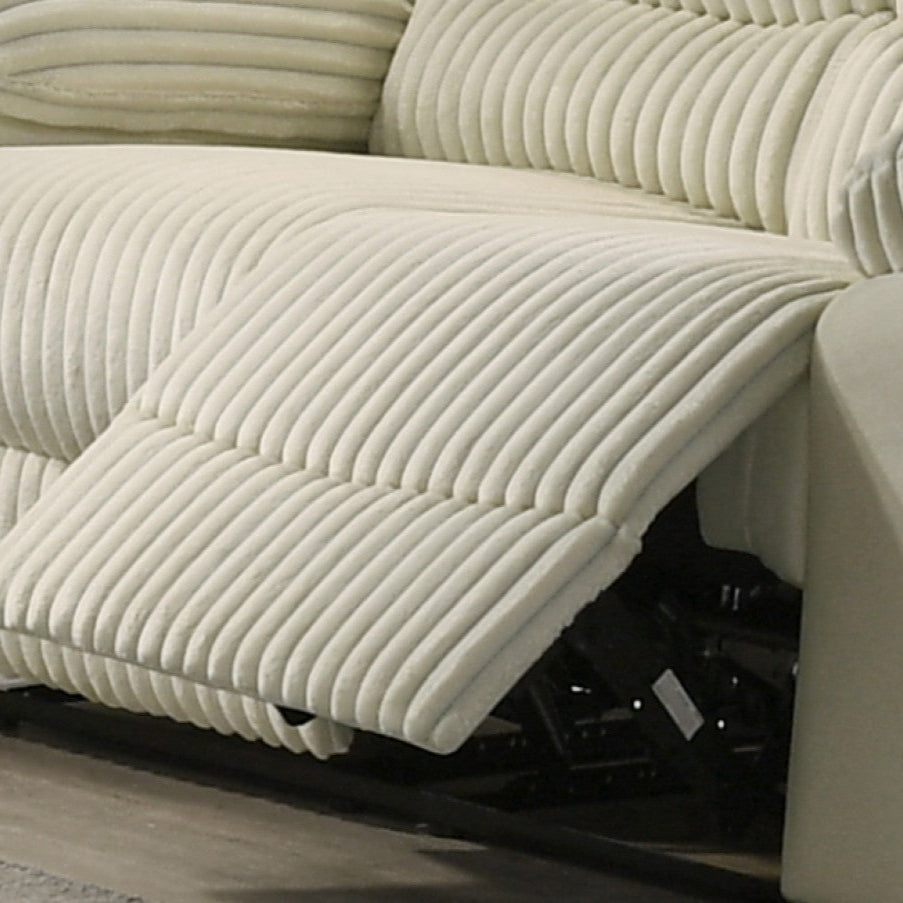 Mavon Recliner Sofa – Timeless Beige Comfort with Elegant Design