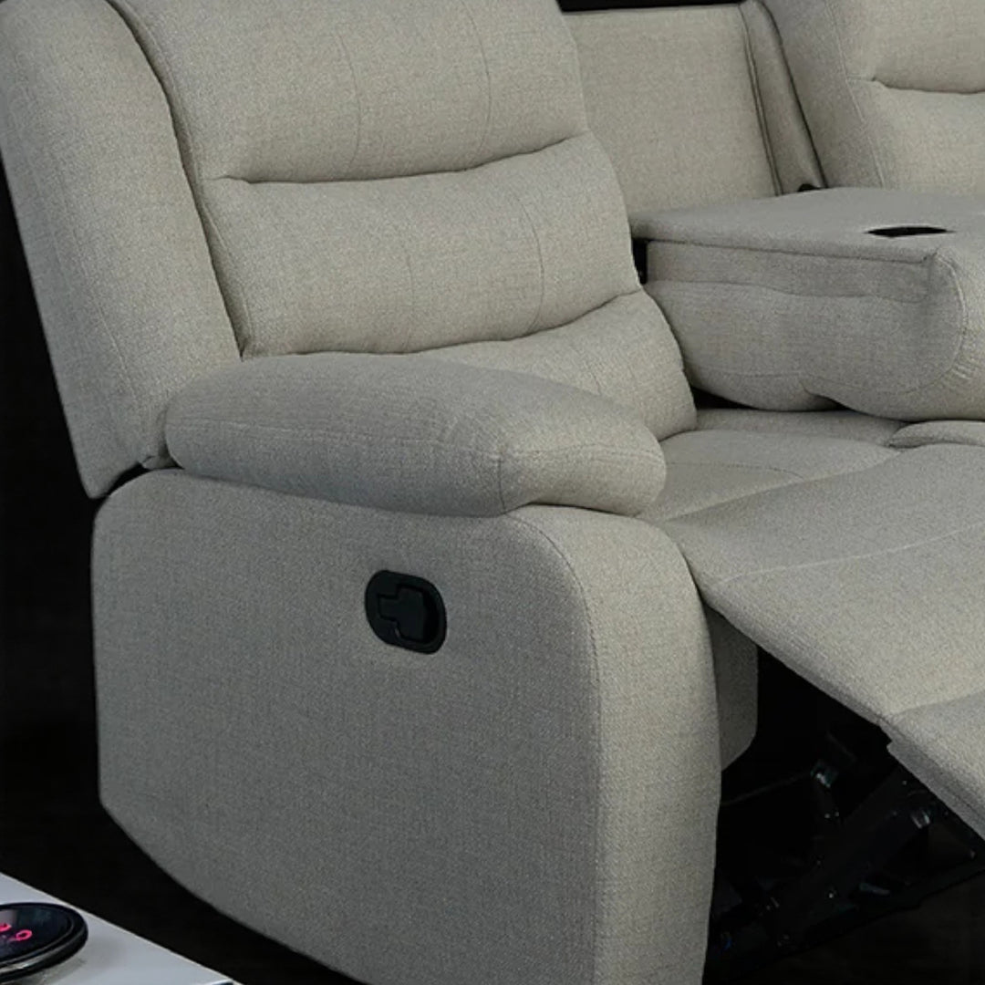 Jovaro Recliner Sofa – Modern Grey Comfort at a Smart Price