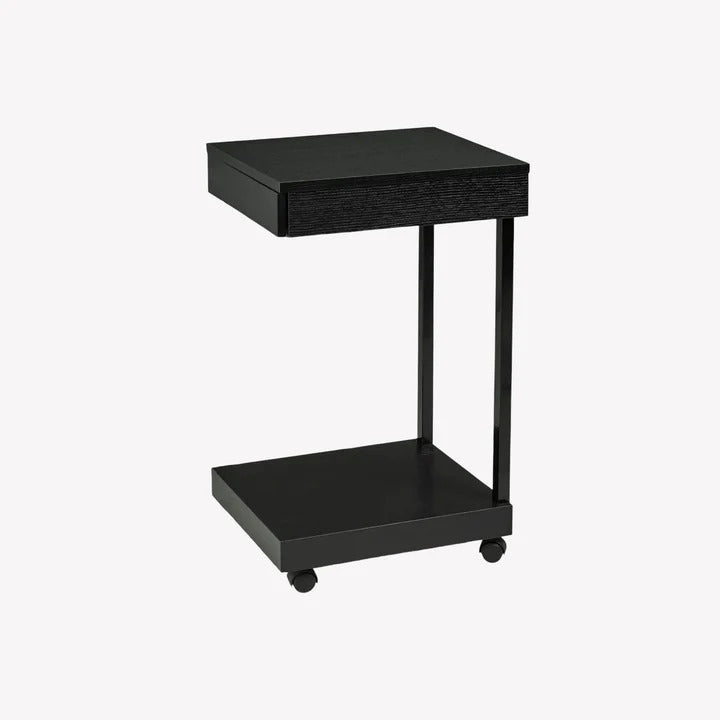 Silva Black Cocoa Laptop Stand – Compact & Contemporary Workspace Solution
