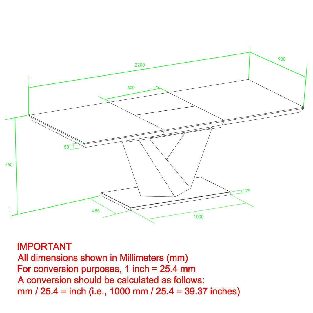 Eldora Contemporary Extendable Dining Table – Washed Oak Wood Grain Top with Butterfly Extension, Double Prism Pedestal Base and Modern Dining Design