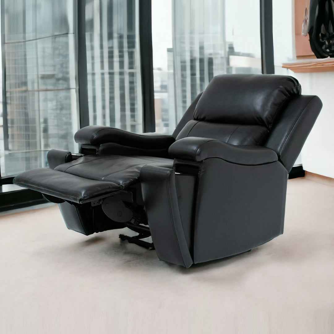 Aeron Recliner Set – Black Luxury with Power Comfort