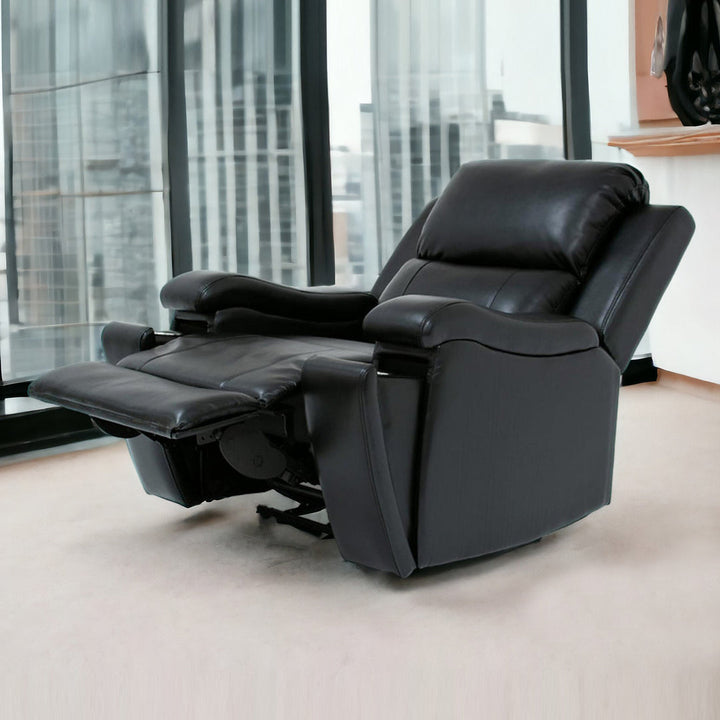 Aeron Recliner Set – Black Luxury with Power Comfort