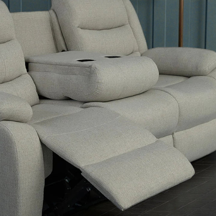 Jovaro Recliner Sofa – Modern Grey Comfort at a Smart Price