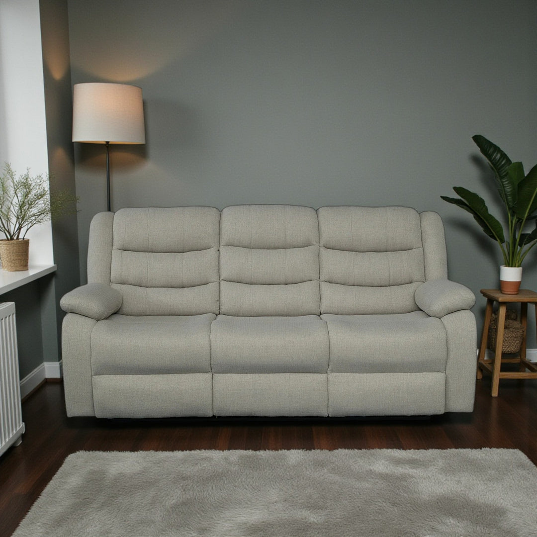 Jovaro Recliner Sofa – Modern Grey Comfort at a Smart Price