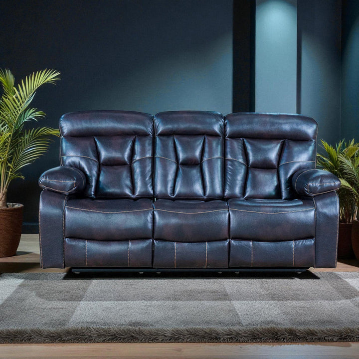 Lazaro Recliner Sofa – Dark Brown Luxury with Everyday Comfort