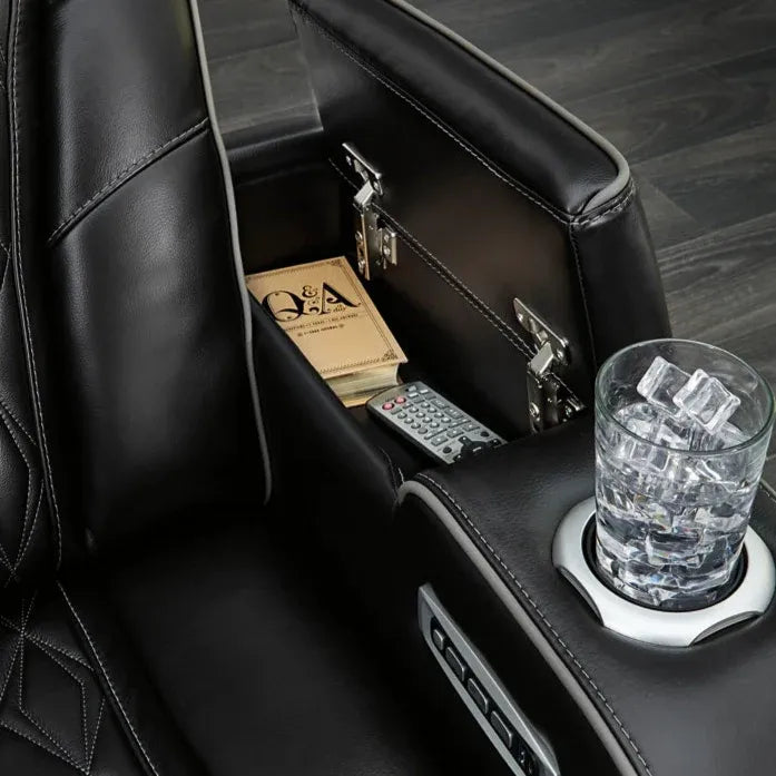 Tivaro Recliner Set – Sleek Black, 3-Piece Power Recliner (Chair + Loveseat + Sofa)