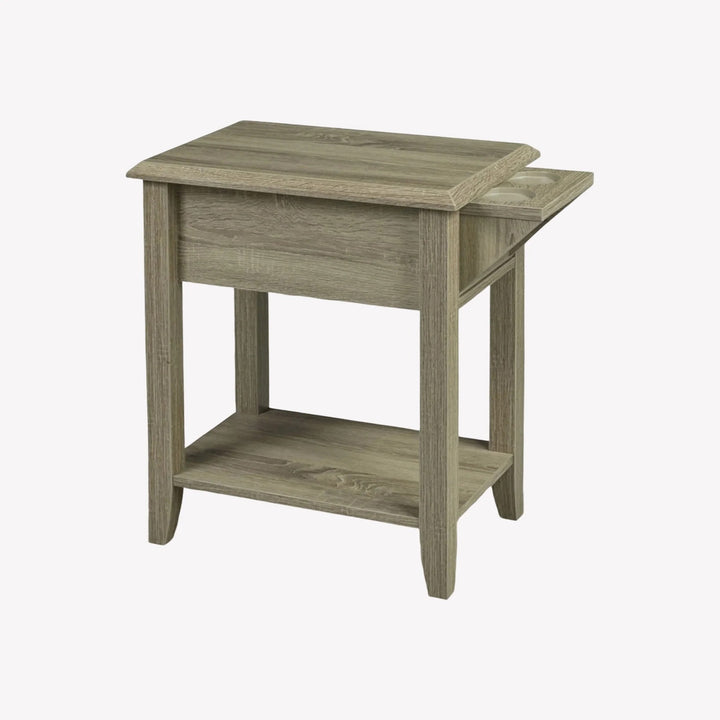 Axis Dark Cherry Telephone Stand – Modern Elegance & Functionality