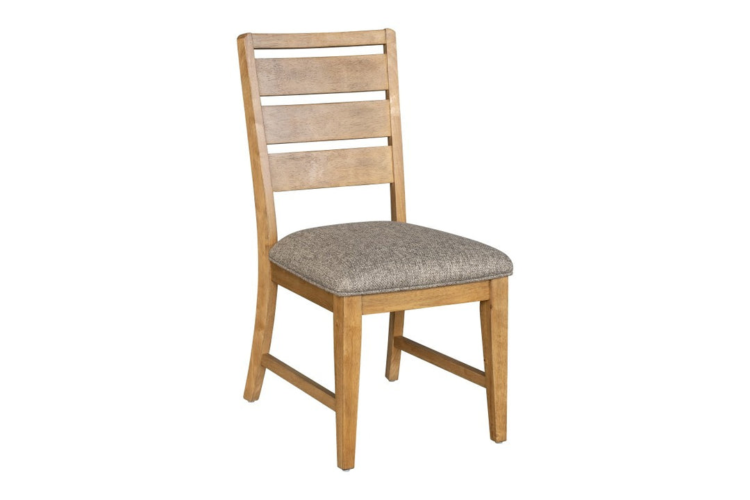 Regalia Dining Chair Set of 2 – Modern Upholstered Chairs with Solid Wood Frame, Memory Foam Seating and Natural Finish Design