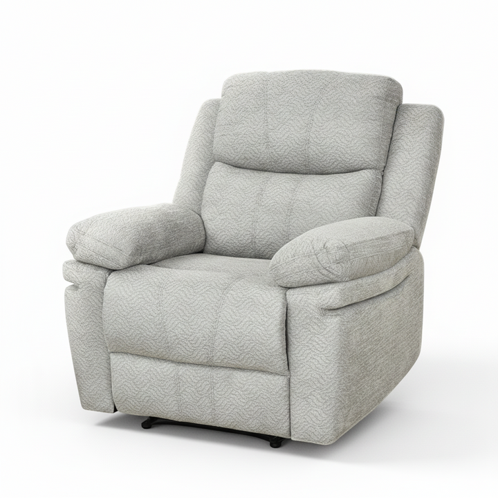 Aristocrat Haven Power Recliner Chair – Modern Single Seater Recliner with Premium Fabric, HD Foam Comfort and Power Reclining Mechanism