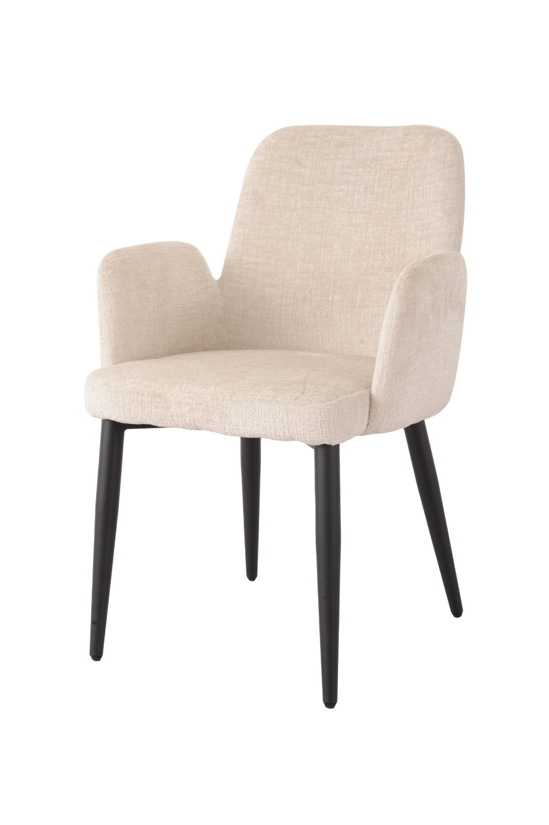 Celeste Dining Chair Set of 2 – Modern Upholstered Chairs with Premium Fabric, Splayed Legs and Contemporary Design