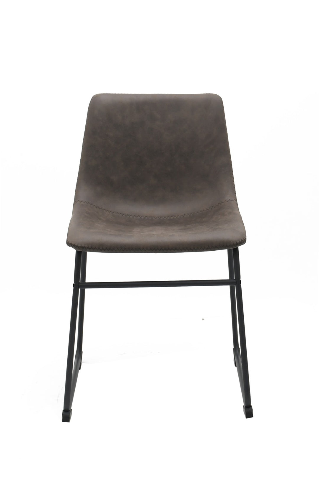 Noble Grace Dining Chair Set of 2 – Modern Upholstered Chairs with Steel Frame, Sled Base and Ergonomic Comfort Design