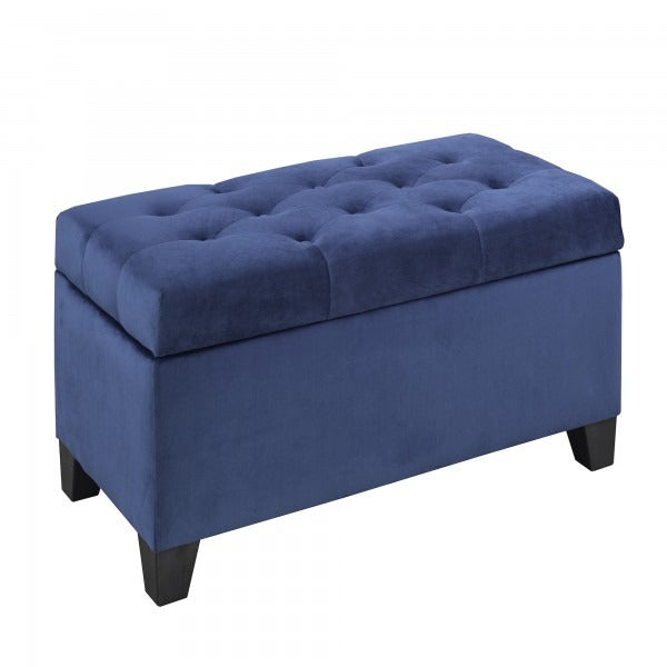Vossari Tufted Upholstered Storage Ottoman with Hidden Compartment