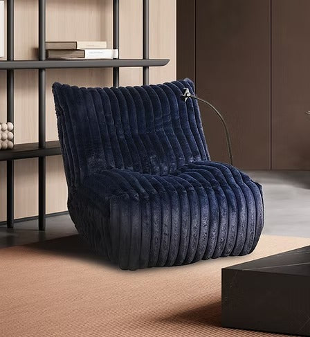 Pralvion Recliner Chair with Cell Phone Holder, Swivel Glider Mechanism, Zero Wallhugger Design & Soft Corduroy Fabric