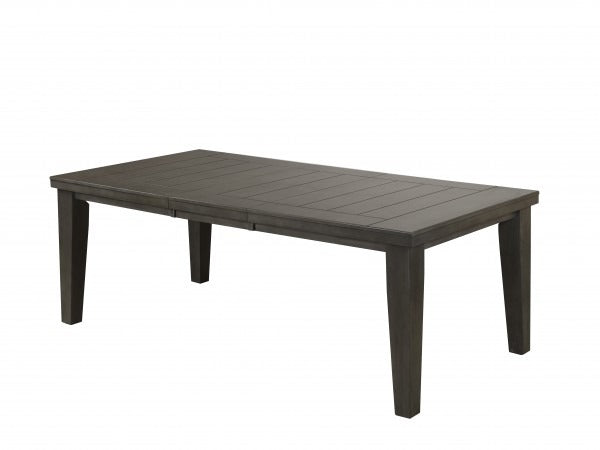 Glazora Traditional Dining Table with 18" Butterfly Leaf Extension