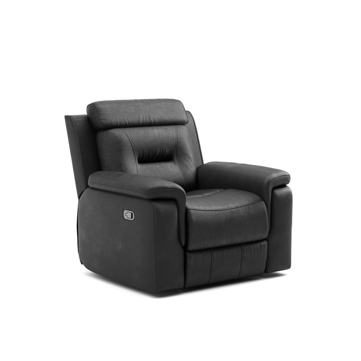 Aura Recliner – Premium Leather Upholstery with Plush Cushioning, Smooth Reclining Mechanism and Contemporary Design for Modern Living Spaces