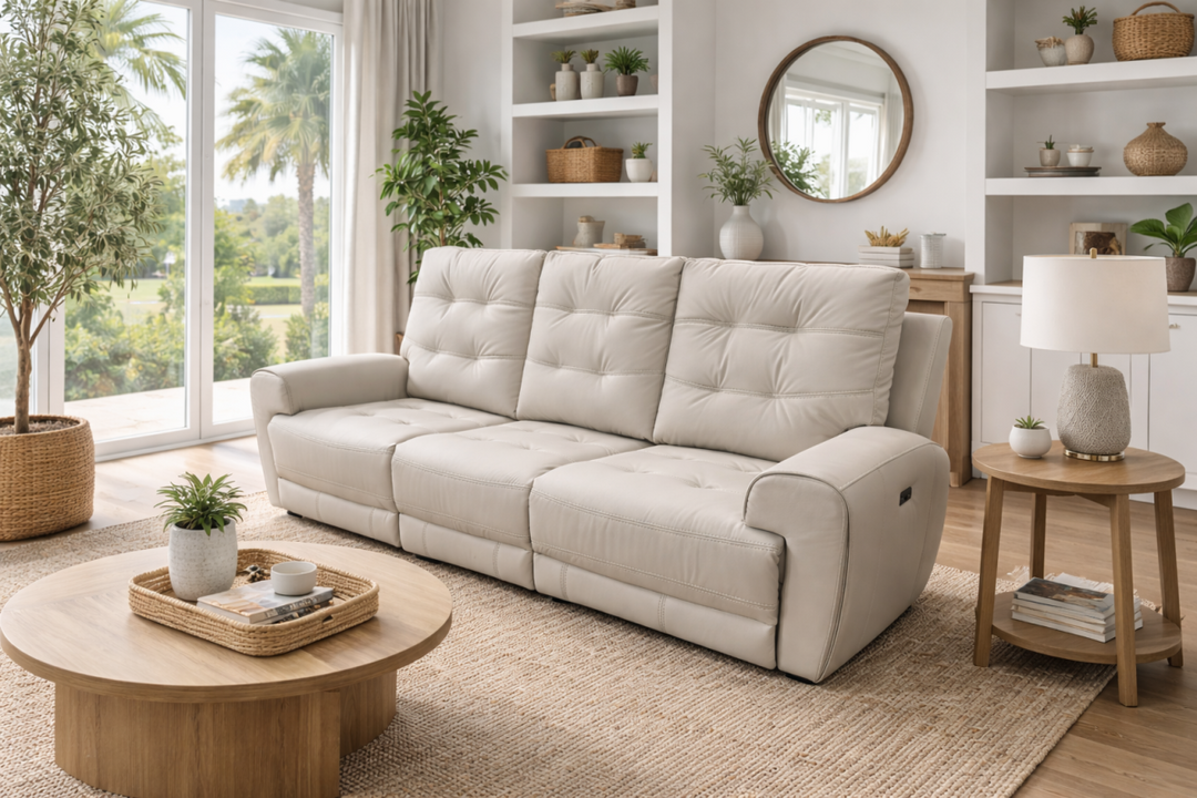 Royal Eclipse Power Recliner Sofa – Modern Luxury Recliner with Power Function, USB Charging Ports and Premium Comfort Seating