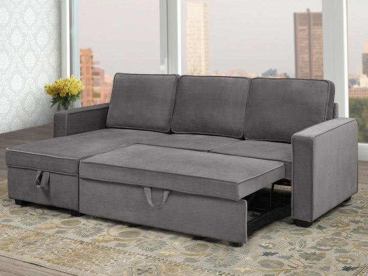 Eastmere Reversible Sectional Sofa with Pull-Out Bed & Storage Chaise