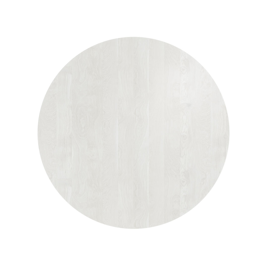 Rovano Round Dining Table with Fluted Pedestal Base | Modern Sculptural Contemporary Center Table Design